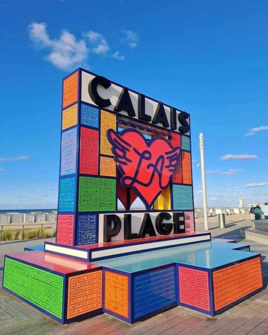 Studio Calais Front De Mer-Le Cocon Du Dragon-Classe 3 Etoiles Exterior foto